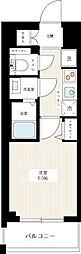 AZESTアオト 1Kの間取図画像