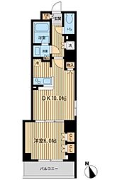 ファインアドレス新御徒町 1LDKの間取図画像