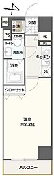 AXASTOKYOEASTGARDEN 1Kの間取図画像