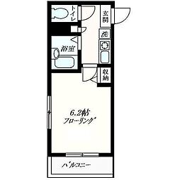 ジュネス新大塚 1Kの間取図画像