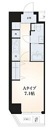 FirstResidence錦糸町 1Kの間取図画像