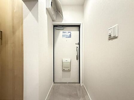 いつも気持ちよくご家族を迎えられる玄関です。