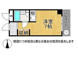 間取図画像 ワンルーム