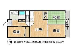 間取図画像 3DK