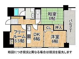 間取図画像 2SLDK
