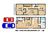 間取り：全居室収納ありでお部屋が広く使える間取りの3LDKです