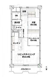 間取図画像 1SLDK