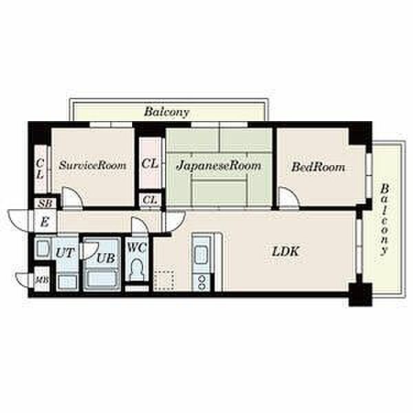 レジデンス八王子上野町 308｜東京都八王子市上野町(賃貸マンション3LDK・3階・60.94㎡)の写真 その2