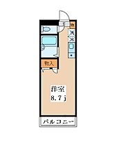 第6宮田ビル 202 ｜ 東京都八王子市台町4丁目45-12（賃貸マンション1R・2階・20.07㎡） その2