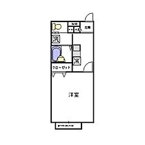 アムールYS 202 ｜ 東京都府中市新町2丁目23-1（賃貸アパート1K・2階・23.18㎡） その2