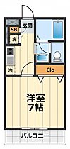 ベルグイン 202 ｜ 東京都八王子市元本郷町1丁目11-16（賃貸アパート1K・2階・24.83㎡） その2