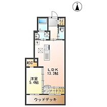 アウローラ2 102 ｜ 東京都八王子市大谷町413-1（賃貸アパート1LDK・1階・48.31㎡） その2