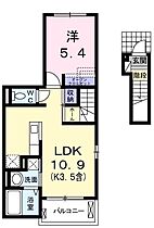 ベルフィオーレ 201 ｜ 東京都青梅市野上町4丁目10-3（賃貸アパート1LDK・2階・41.30㎡） その2