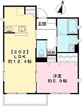 BelleBriller 202 ｜ 東京都国分寺市西元町3丁目29-1（賃貸アパート1LDK・2階・43.08㎡） その2