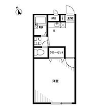 アムールCopine 201 ｜ 東京都日野市旭が丘2丁目15-1（賃貸アパート1K・2階・23.18㎡） その2