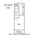 ルームコロン3階5.8万円