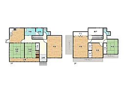 姫路市香寺町須加院／中古戸建 6SDKの間取り