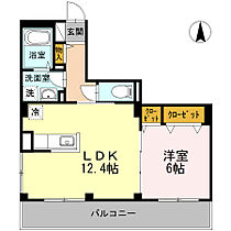 スカイヴィラージュ  ｜ 神奈川県横浜市西区戸部町4丁目（賃貸マンション1LDK・4階・45.48㎡） その2