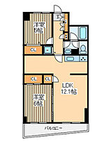 鶴見ワンダーランド  ｜ 神奈川県横浜市鶴見区鶴見中央1丁目（賃貸マンション2LDK・6階・55.12㎡） その2