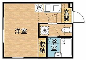 ハーミットクラブハウス六角橋  ｜ 神奈川県横浜市神奈川区六角橋4丁目（賃貸アパート1R・2階・16.56㎡） その2