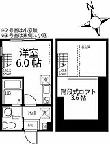 ハーミットクラブハウス横濱山手テラス  ｜ 神奈川県横浜市中区竹之丸（賃貸アパート1R・2階・16.68㎡） その2