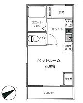 ヒルサイド桜ヶ丘  ｜ 神奈川県横浜市保土ケ谷区桜ケ丘1丁目（賃貸アパート1R・1階・17.39㎡） その2