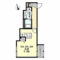 ベイルームソラーナ生麦  ｜ 神奈川県横浜市鶴見区生麦4丁目（賃貸アパート1R・2階・25.05㎡） その2