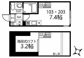 ハーミットクラブハウス南太田ＩＩＩ  ｜ 神奈川県横浜市南区清水ケ丘（賃貸アパート1R・1階・18.63㎡） その2