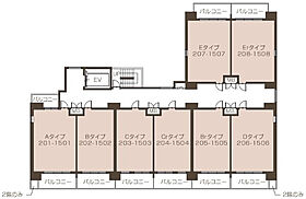 プレジオ阿波座2-8F 0201 ｜ 大阪府大阪市西区川口3丁目3-11（賃貸マンション1LDK・2階・41.58㎡） その13