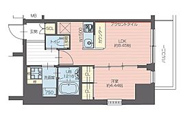 プレジオ永和EURO 1001 ｜ 大阪府東大阪市長栄寺(住居表示未定)（賃貸マンション1LDK・10階・35.61㎡） その2