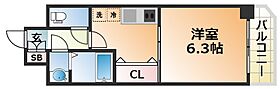 セオリー神戸アクアグルーブ  ｜ 兵庫県神戸市兵庫区浜崎通（賃貸マンション1K・9階・24.68㎡） その2