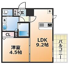 プレサンスTHE神戸  ｜ 兵庫県神戸市兵庫区西出町2丁目（賃貸マンション1LDK・2階・33.24㎡） その2