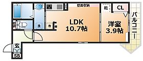 アンベリール  ｜ 兵庫県神戸市灘区国玉通2丁目（賃貸アパート1LDK・1階・37.13㎡） その2