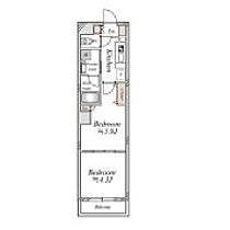 クラシアム飯田橋（CLASSEUM飯田橋） 105 ｜ 東京都新宿区新小川町9-8（賃貸マンション2K・1階・29.21㎡） その2