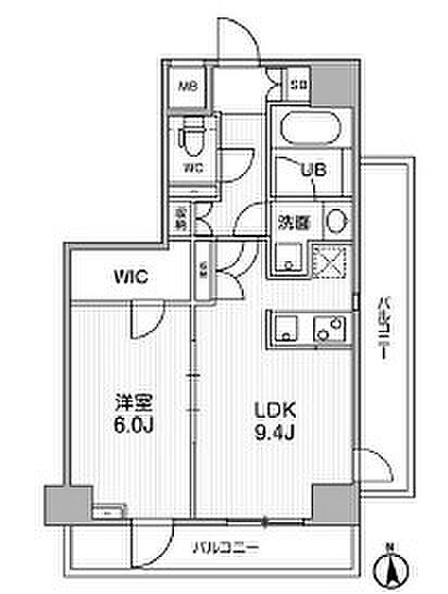 オルタナ神楽坂I（ＡＬＴＥＲＮＡ神楽坂I） 801｜東京都新宿区西五軒町(賃貸マンション1LDK・8階・40.06㎡)の写真 その2