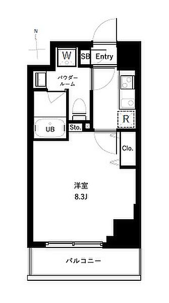 アーバンパーク綾瀬III 502｜東京都足立区綾瀬１丁目(賃貸マンション1K・5階・25.57㎡)の写真 その2