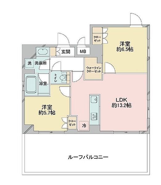 ドゥーエ日暮里 902｜東京都荒川区東日暮里６丁目(賃貸マンション2LDK・9階・50.08㎡)の写真 その2