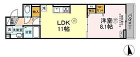 グラナーデ東日暮里 303 ｜ 東京都荒川区東日暮里３丁目21-2（賃貸アパート1LDK・3階・44.09㎡） その2