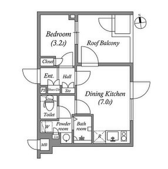 nido西早稲田（ニドニシワセダ） 302｜東京都新宿区大久保２丁目(賃貸マンション1DK・3階・25.57㎡)の写真 その2