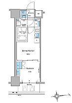 ルフォンプログレ上野マークス 502 ｜ 東京都台東区東上野５丁目12-3（賃貸マンション1DK・5階・25.50㎡） その2