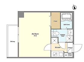 アルファコート町屋 204 ｜ 東京都荒川区東尾久３丁目5-5（賃貸マンション1K・2階・26.79㎡） その2