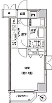 フィオリーシェ東浅草 204 ｜ 東京都台東区日本堤１丁目30-2（賃貸マンション1K・2階・25.46㎡） その2