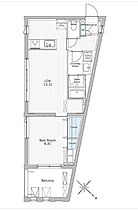 グランクリュ若松町 304 ｜ 東京都新宿区若松町104-6（賃貸マンション1LDK・3階・47.91㎡） その2