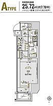 ヴァレッシア上野ノースシティ 201 ｜ 東京都台東区千束２丁目24-4（賃貸マンション1K・2階・25.72㎡） その2