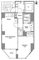 ラスパシオ蔵前レジデンス 401 ｜ 東京都台東区蔵前４丁目18-2（賃貸マンション1LDK・4階・40.00㎡） その2