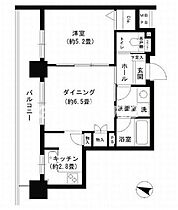 クリオ文京小石川  ｜ 東京都文京区小石川１丁目（賃貸マンション1LDK・5階・35.74㎡） その2