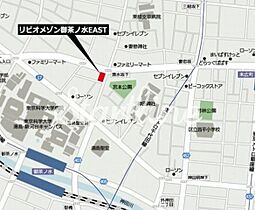 リビオメゾン御茶ノ水ＥＡＳＴ  ｜ 東京都文京区湯島１丁目（賃貸マンション1DK・12階・25.41㎡） その3