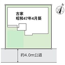 牛久市さくら台　建築条件なし売地