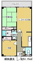 スタンドアップ野々上  ｜ 大阪府羽曳野市野々上4丁目（賃貸マンション2LDK・2階・51.15㎡） その2