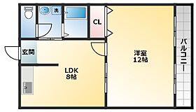 ルブラン甲陽  ｜ 大阪府羽曳野市南恵我之荘2丁目（賃貸マンション1LDK・2階・49.00㎡） その2